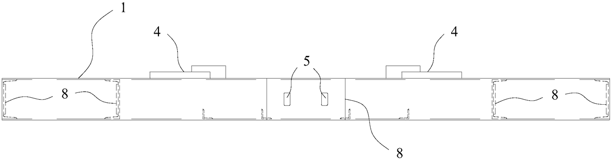 Installation platform of reinforcement cage and using method thereof