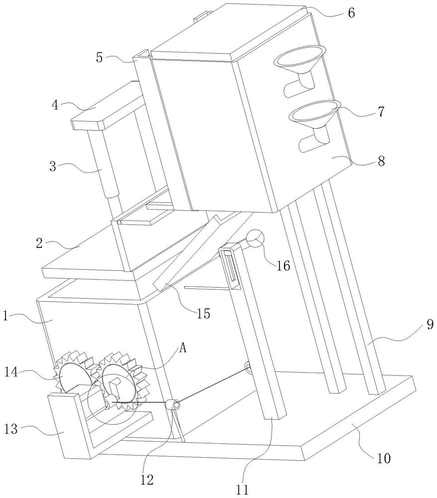 A rubber mixing device