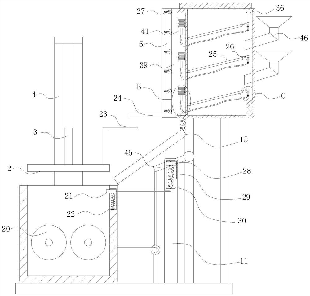 A rubber mixing device