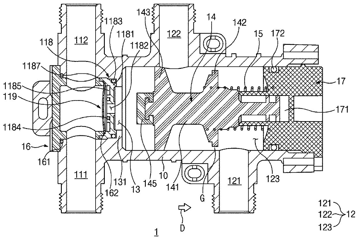 Recirculation valve and hot water recirculation system using the same