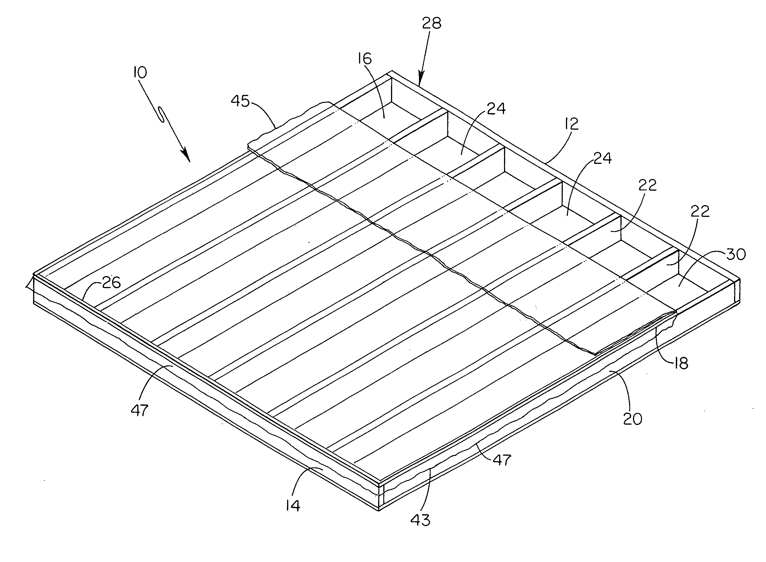 Insulated stud panel and mehod of making such