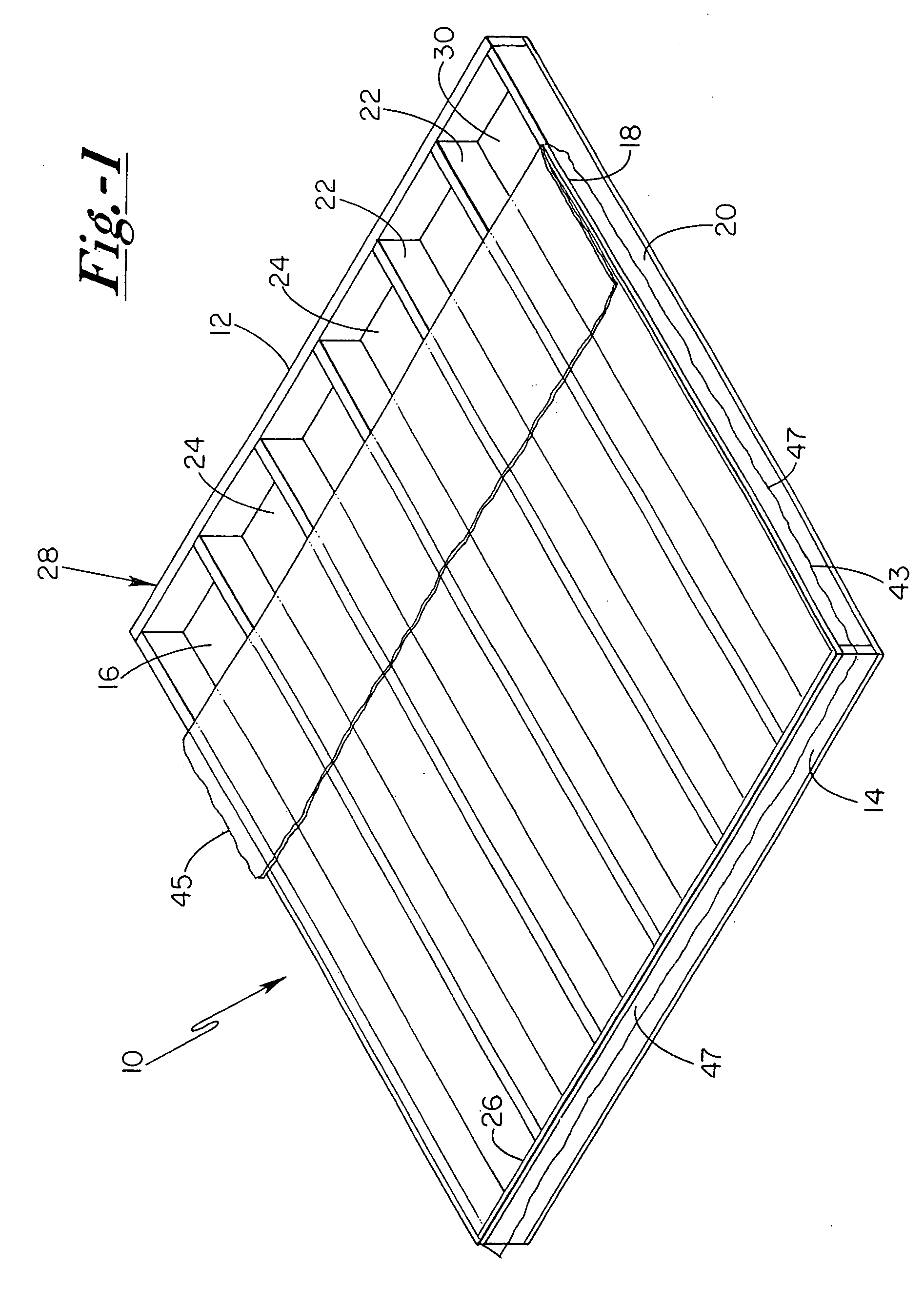 Insulated stud panel and mehod of making such