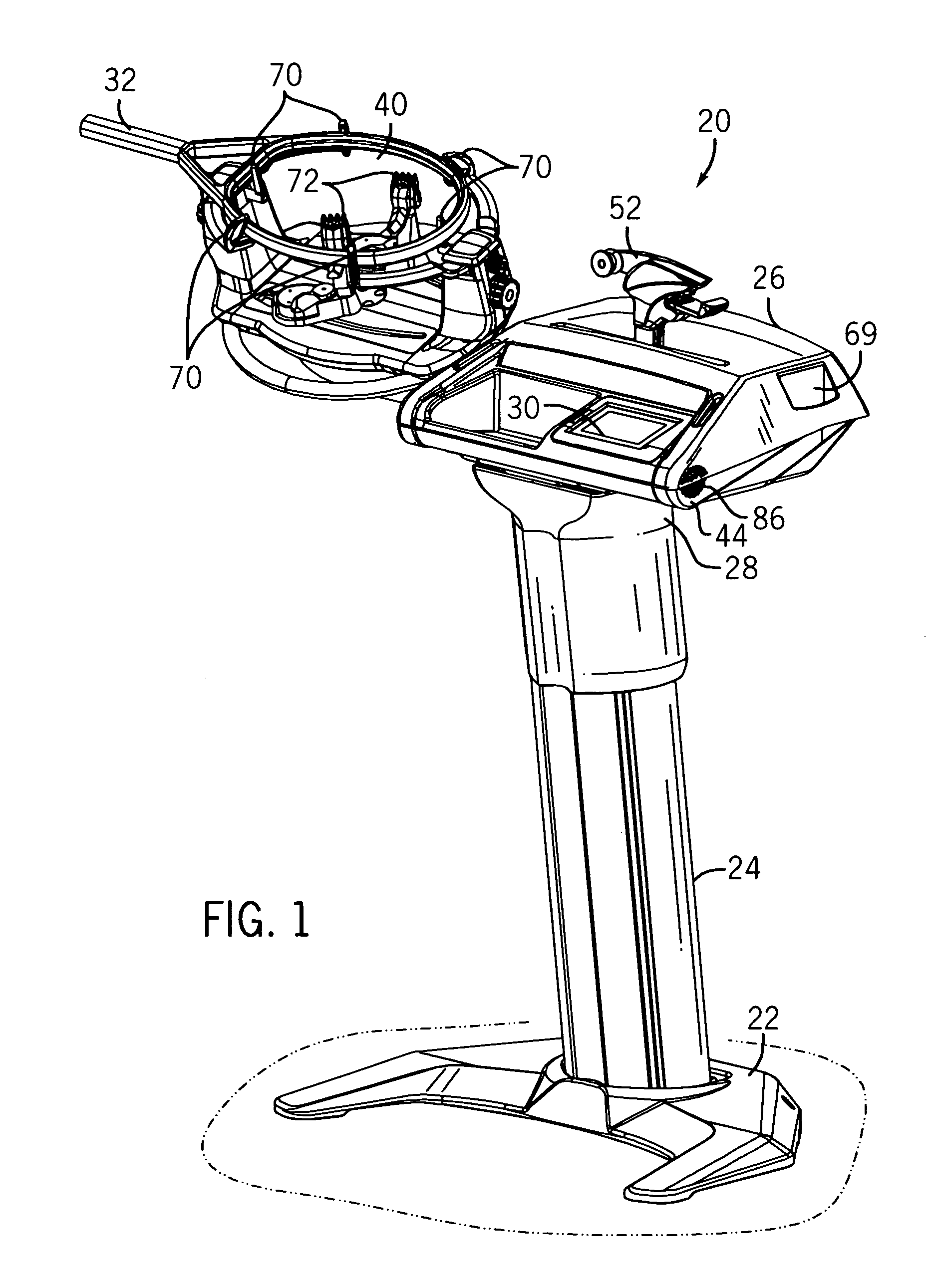 Racquet stringing machine