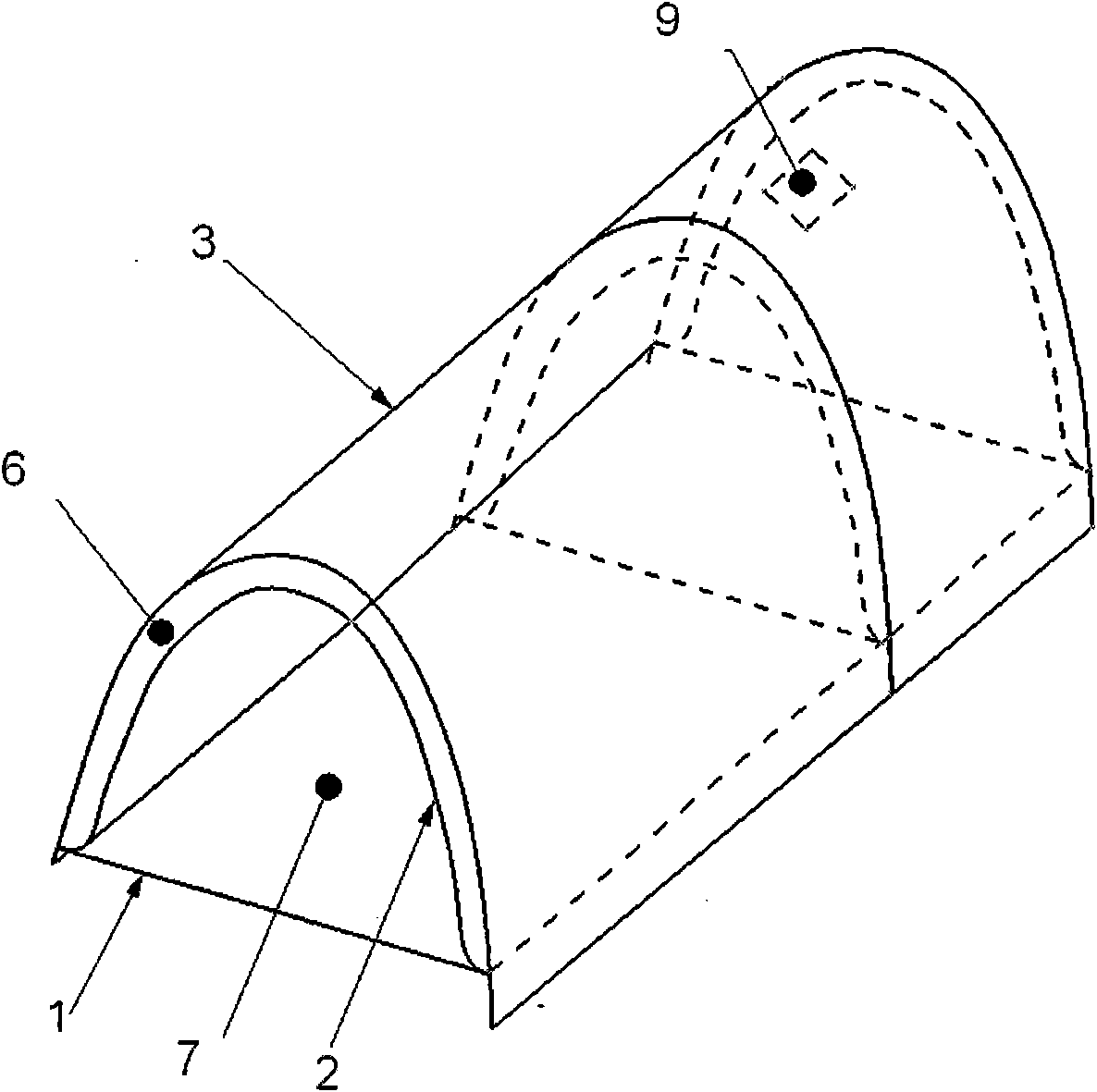 Anti-icing passage system with functions of precooling and backheating