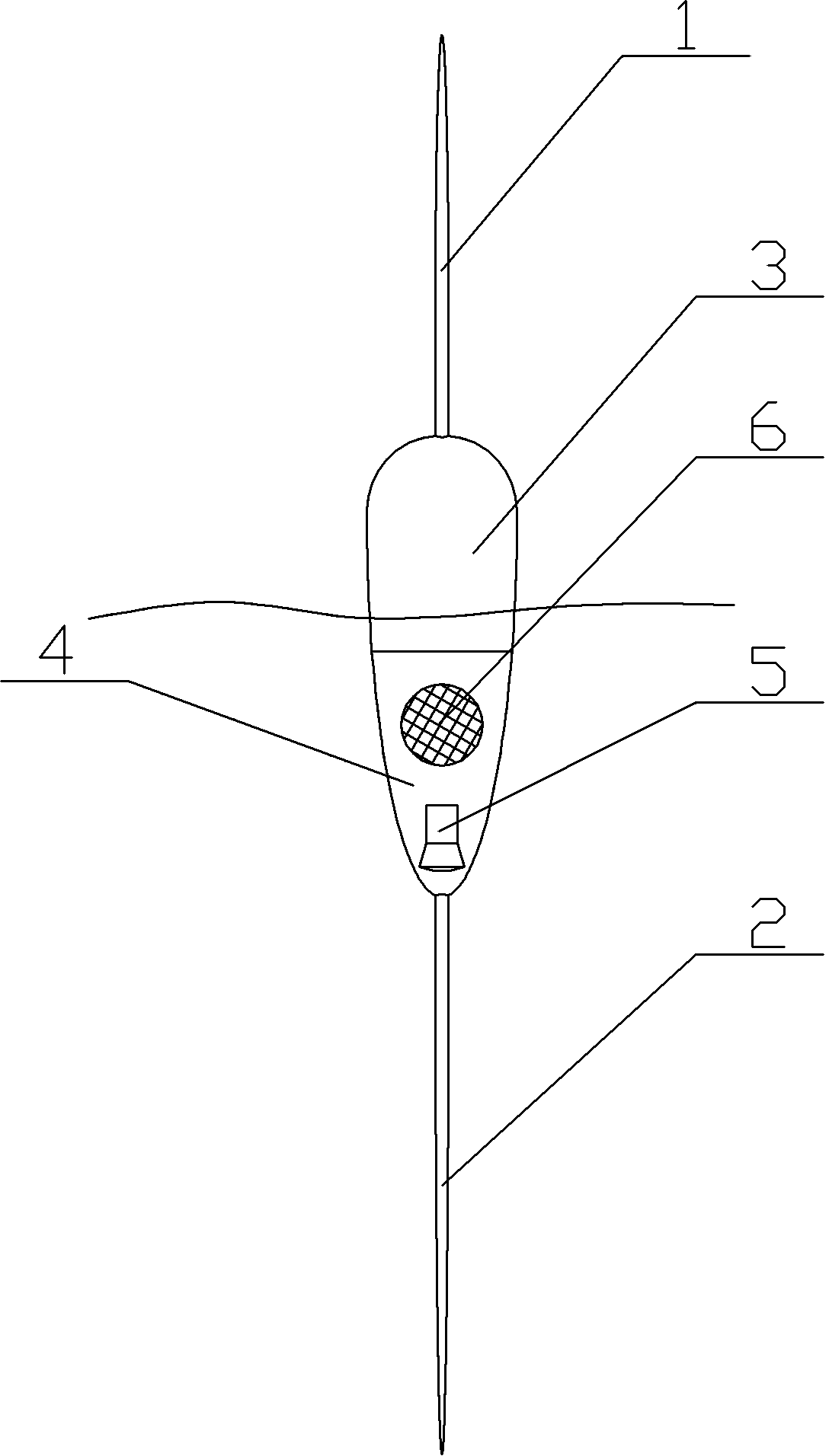 Float capable of luring fish