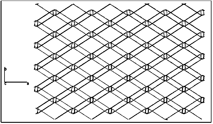 Europium-doped organic framework material, preparation method and applications thereof