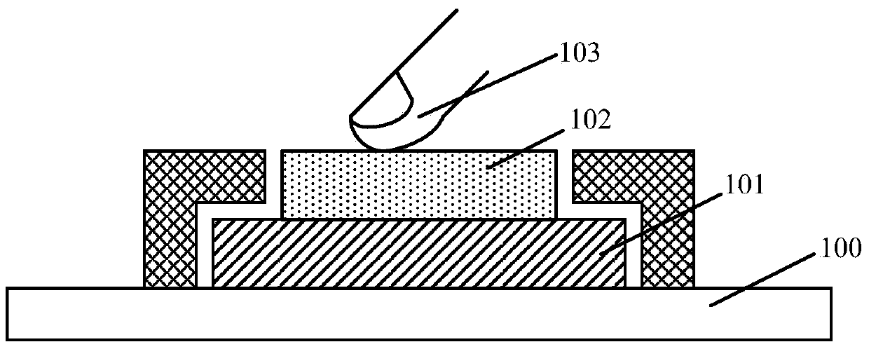 Packaging structure and packaging method for fingerprint recognition chip