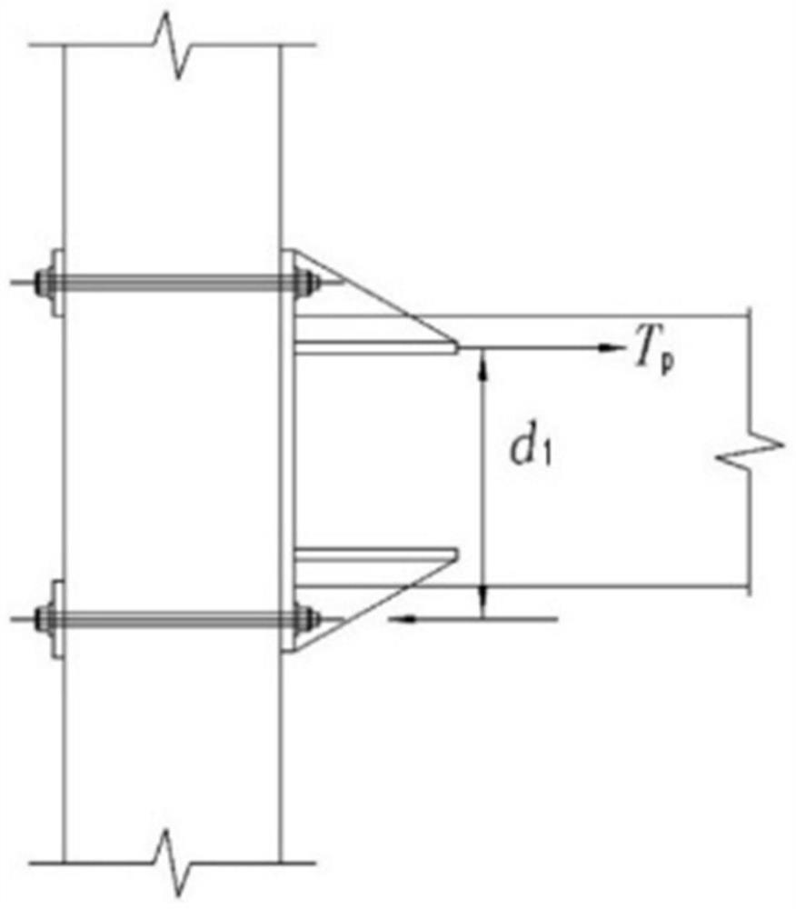 Design method of semi-rigid connection joint of low multi-layer fabricated concrete beam column