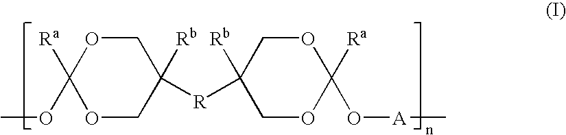 Bioerodible poly(ortho esters) from dioxane-based di(ketene acetals), and block copolymers containing them