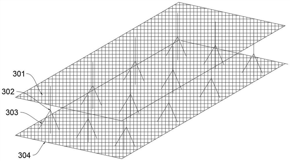 Highway pavement structure and construction method thereof