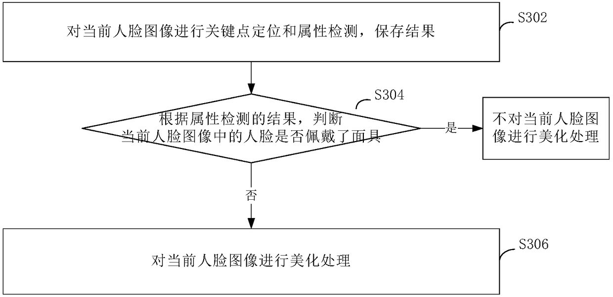 Face image processing method, device and electronic device