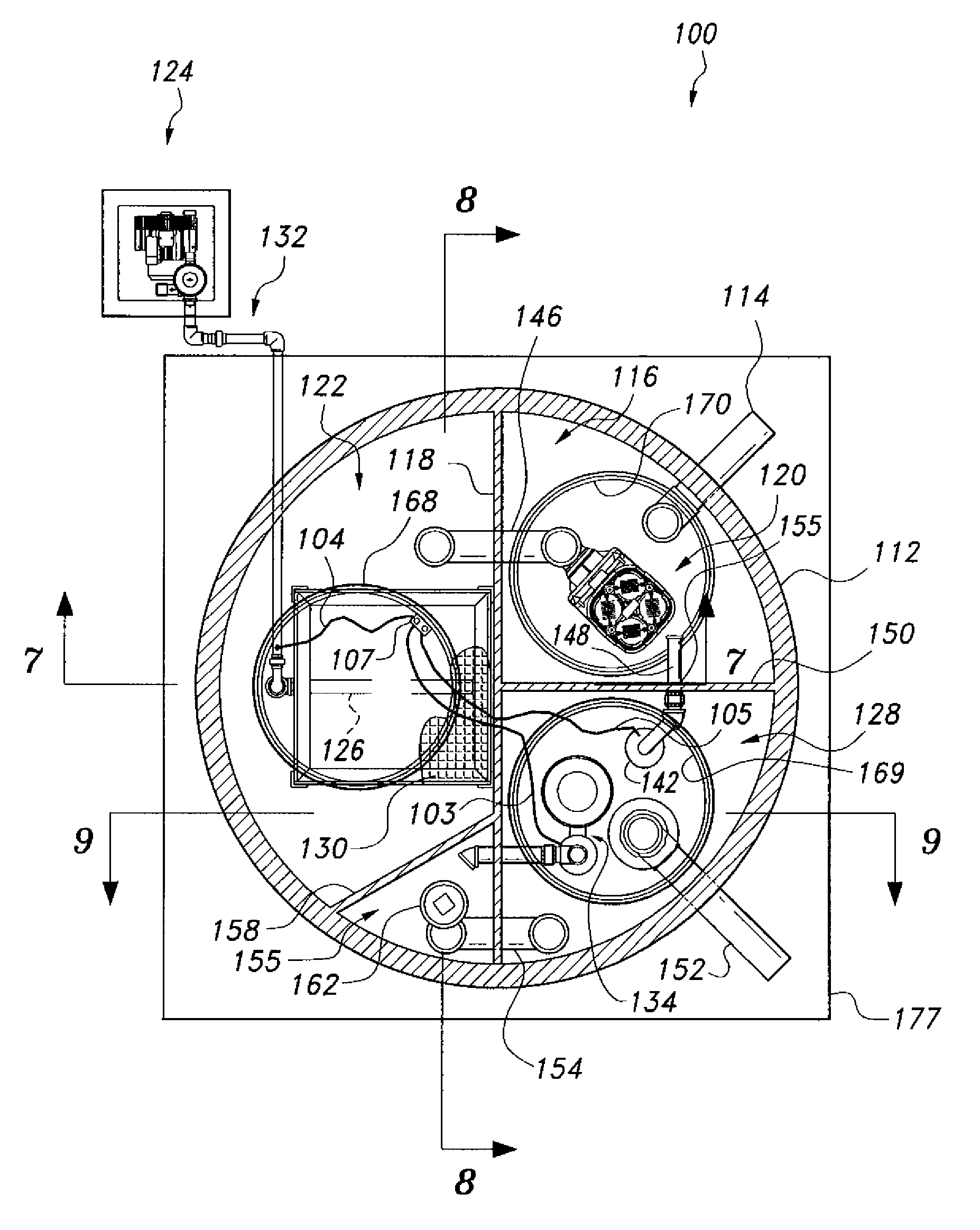 Wastewater treatment system and method