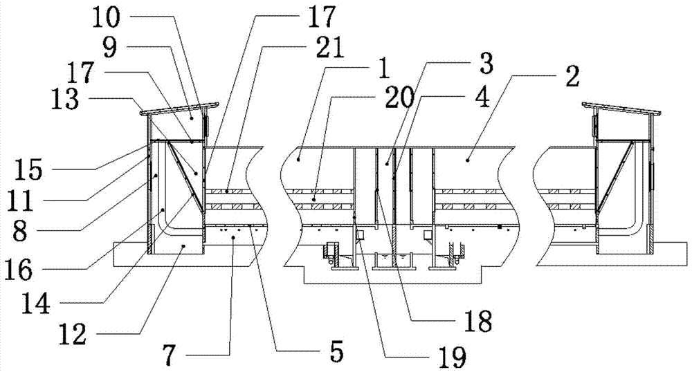 Animal house exhaust temperature adjusting method