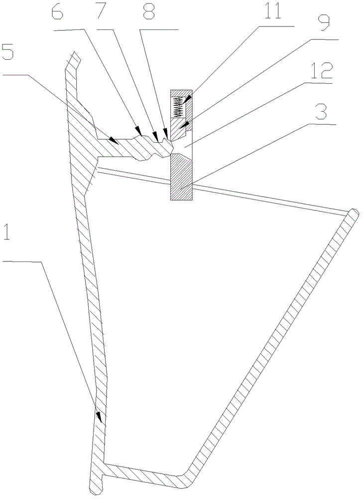 Locking device and locking method