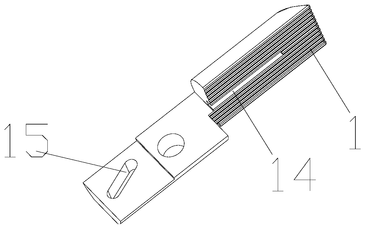 Separating forceps for abdominal cavity