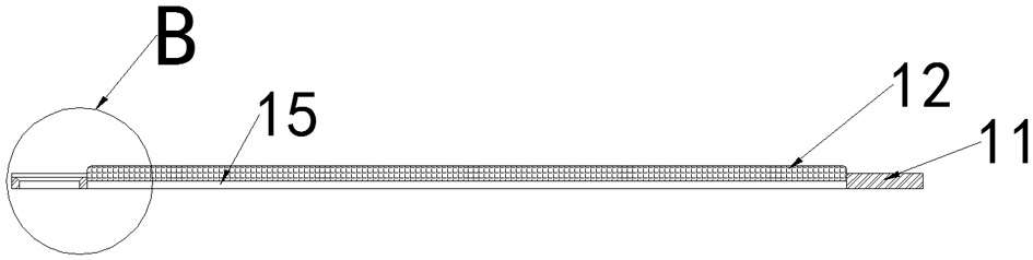 Quick-mounting type shower floor stone and paving method