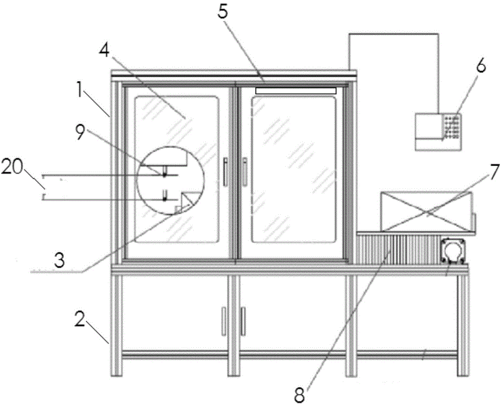 Semi-automatic carton opening machine