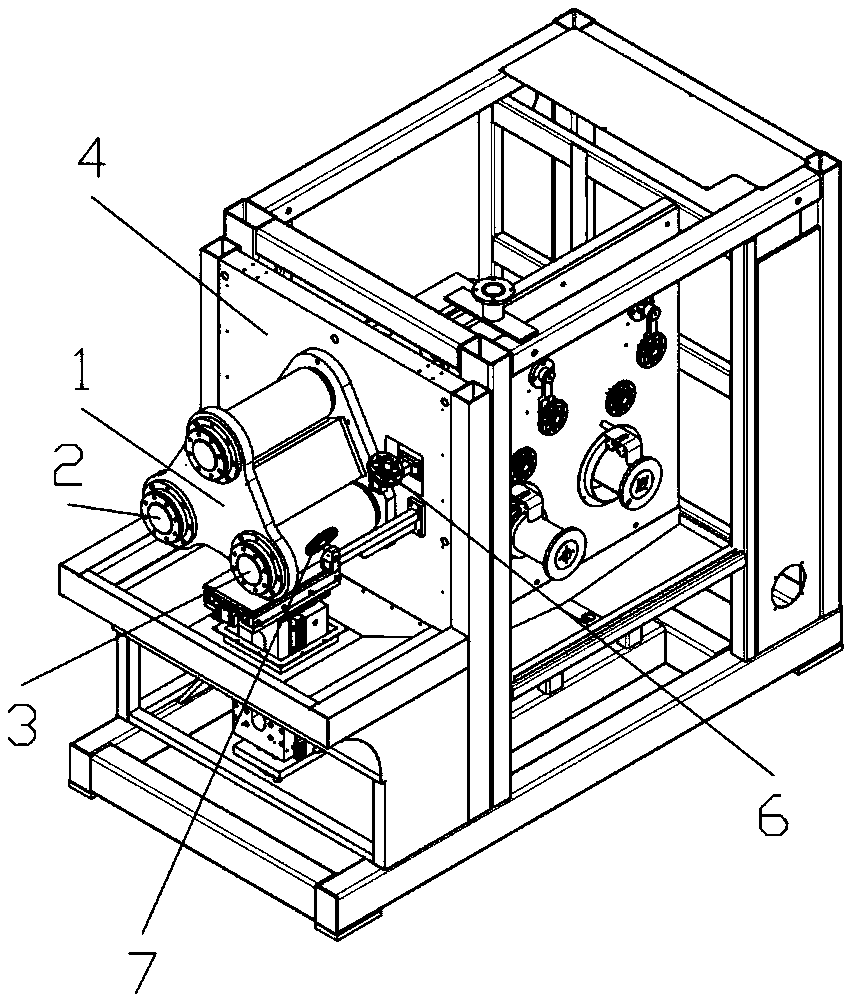 Knife rest for multi-wire cutting machine and multi-wire cutting machine with same