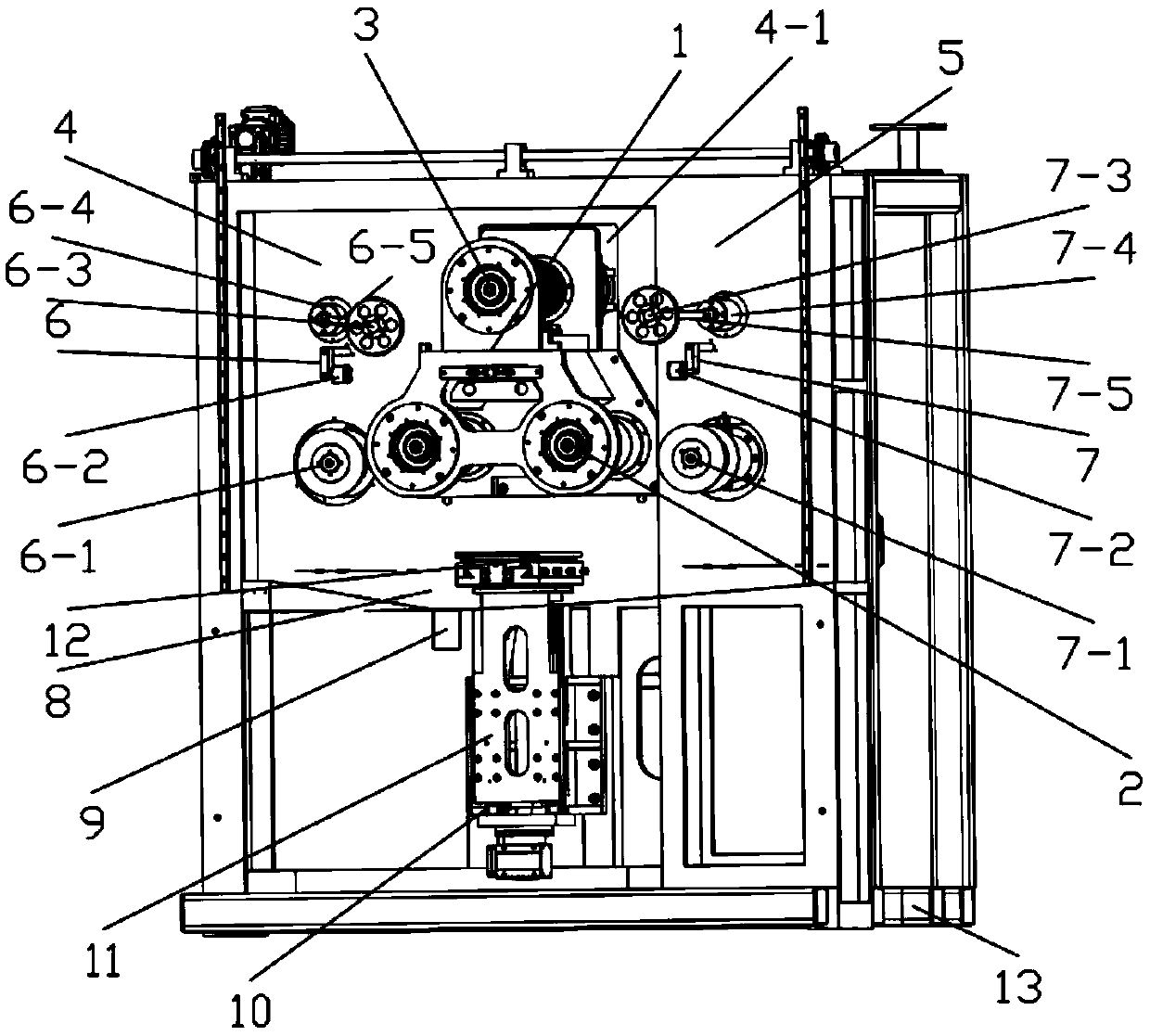 Knife rest for multi-wire cutting machine and multi-wire cutting machine with same