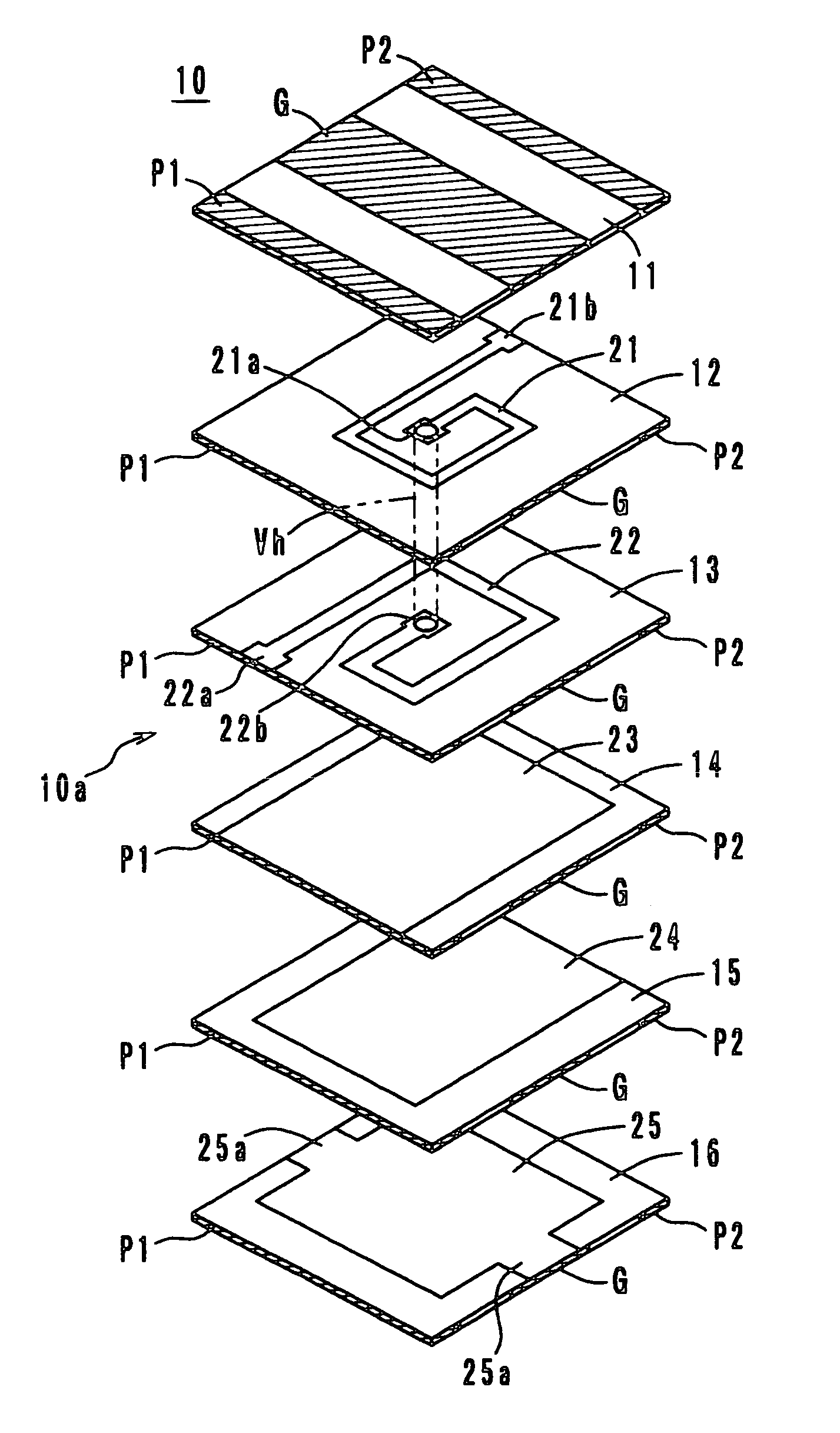 Lamination type electronic component