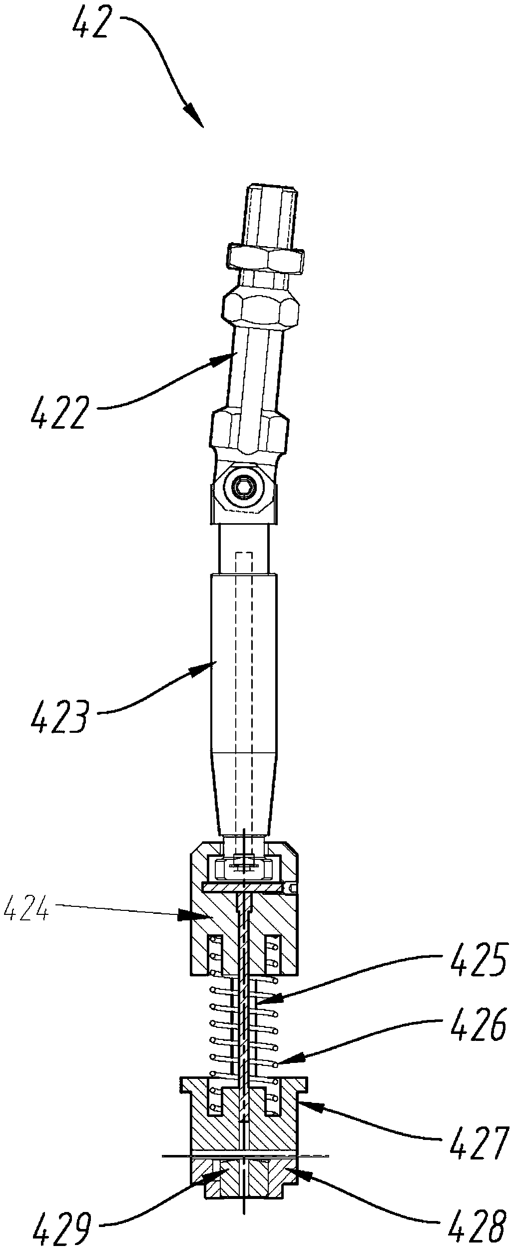 Automatic pattern arrangement machine for decorative sequins