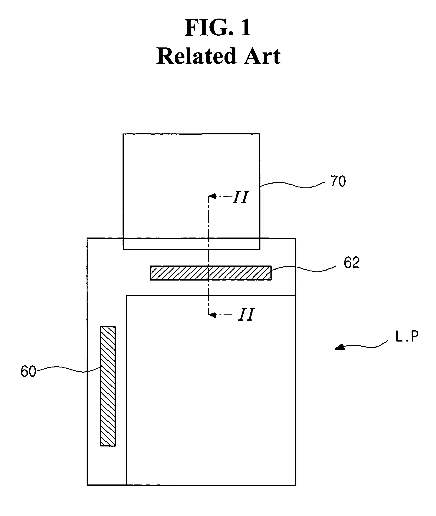 Chip-on-glass array substrate of liquid crystal display device and method of fabricating the same