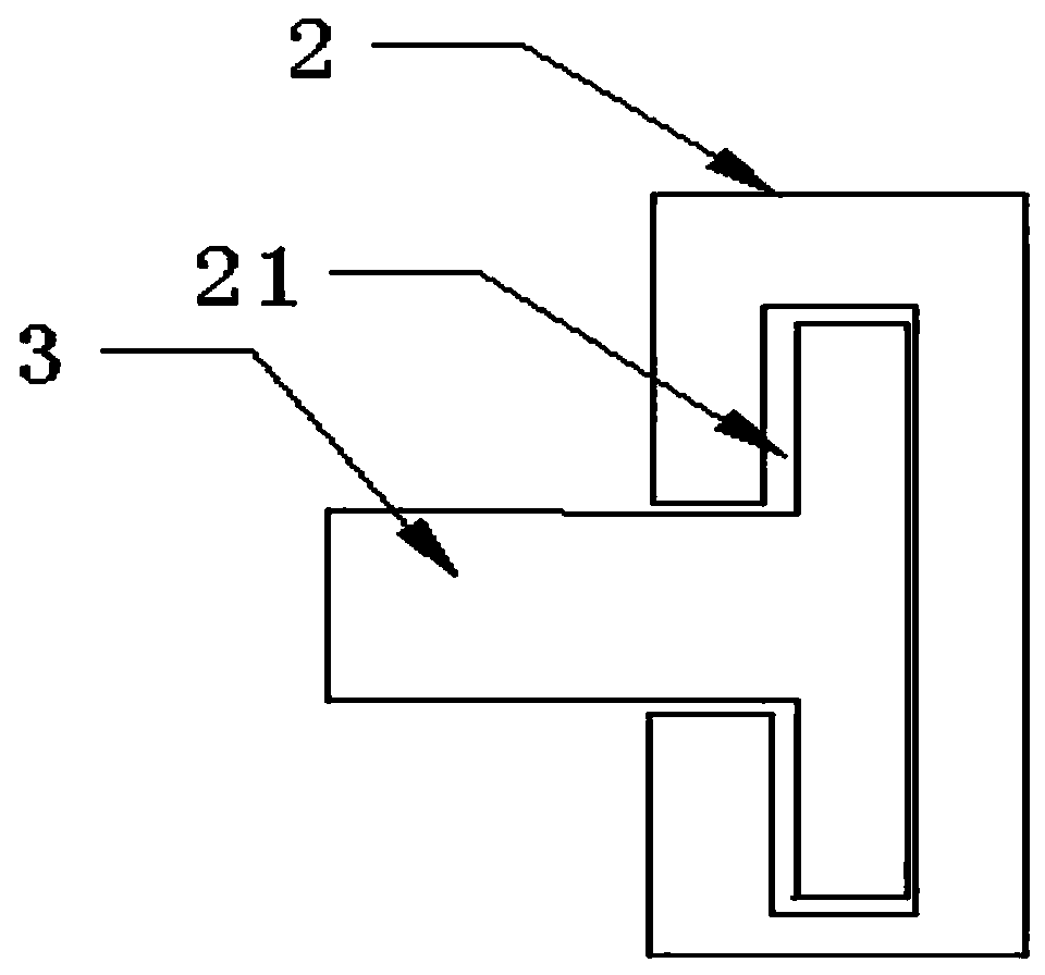 A processing tool for flange positioning hole