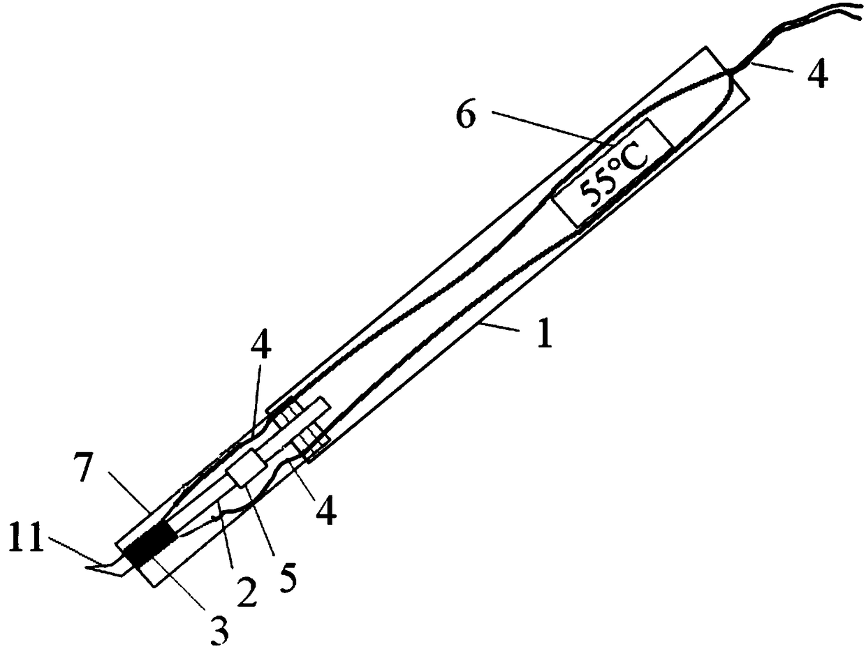 Electrocauterization pen special for pyrograph