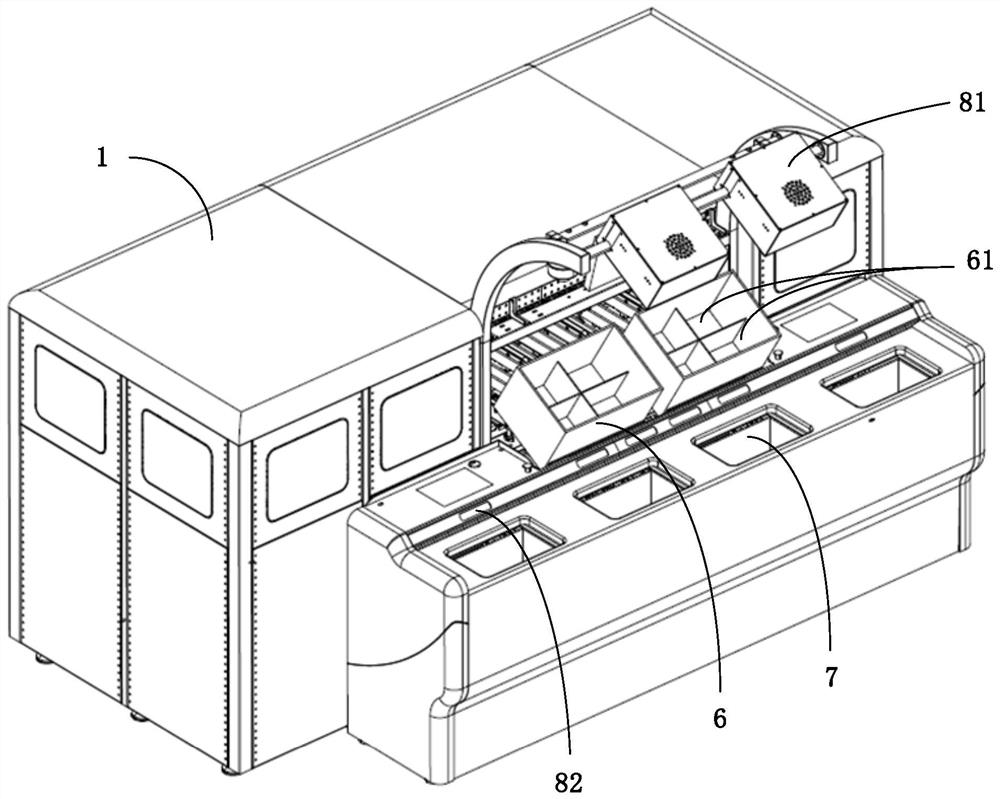 Manual sorting station and sorting method