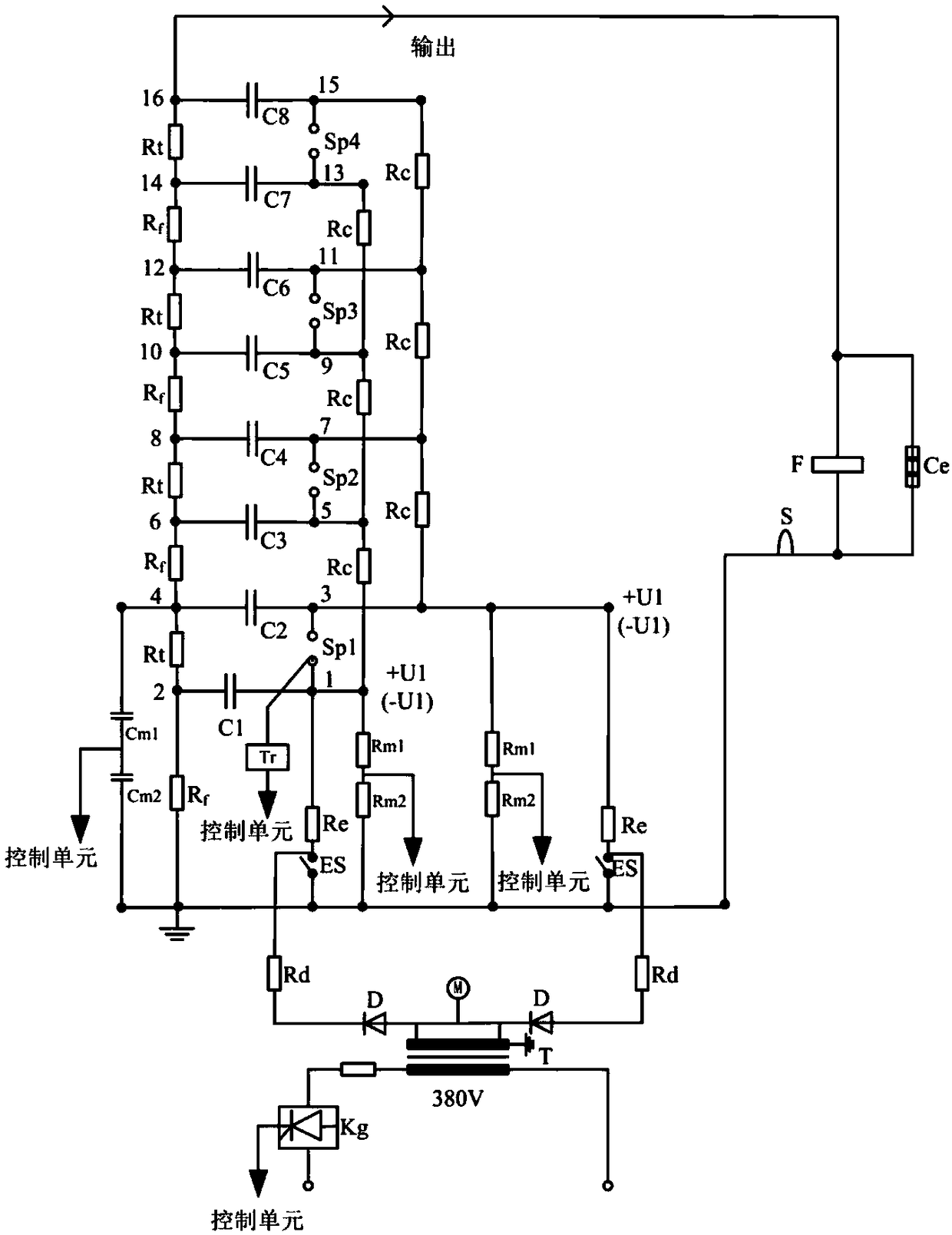 Movable large current impact generator