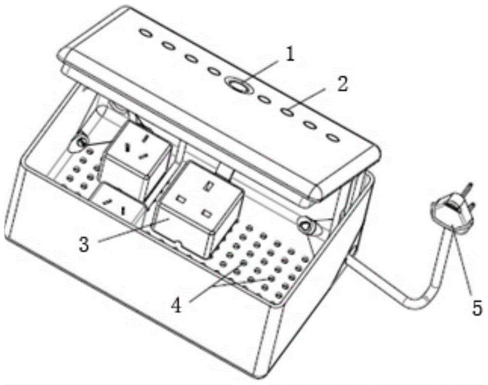 A power storage control box