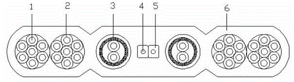 Traveling elevator cable