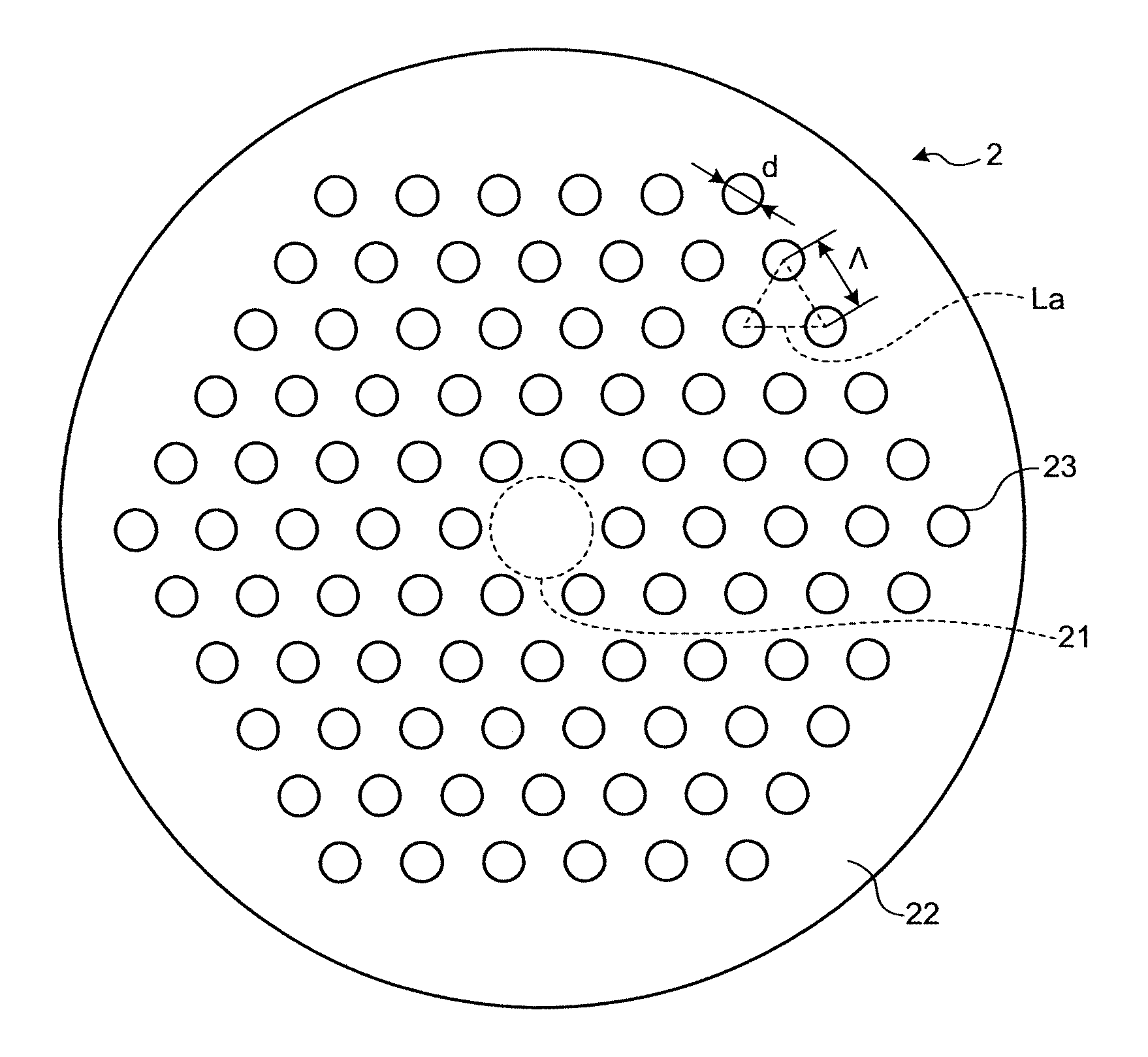 Optical transmission system and multi-core optical fiber