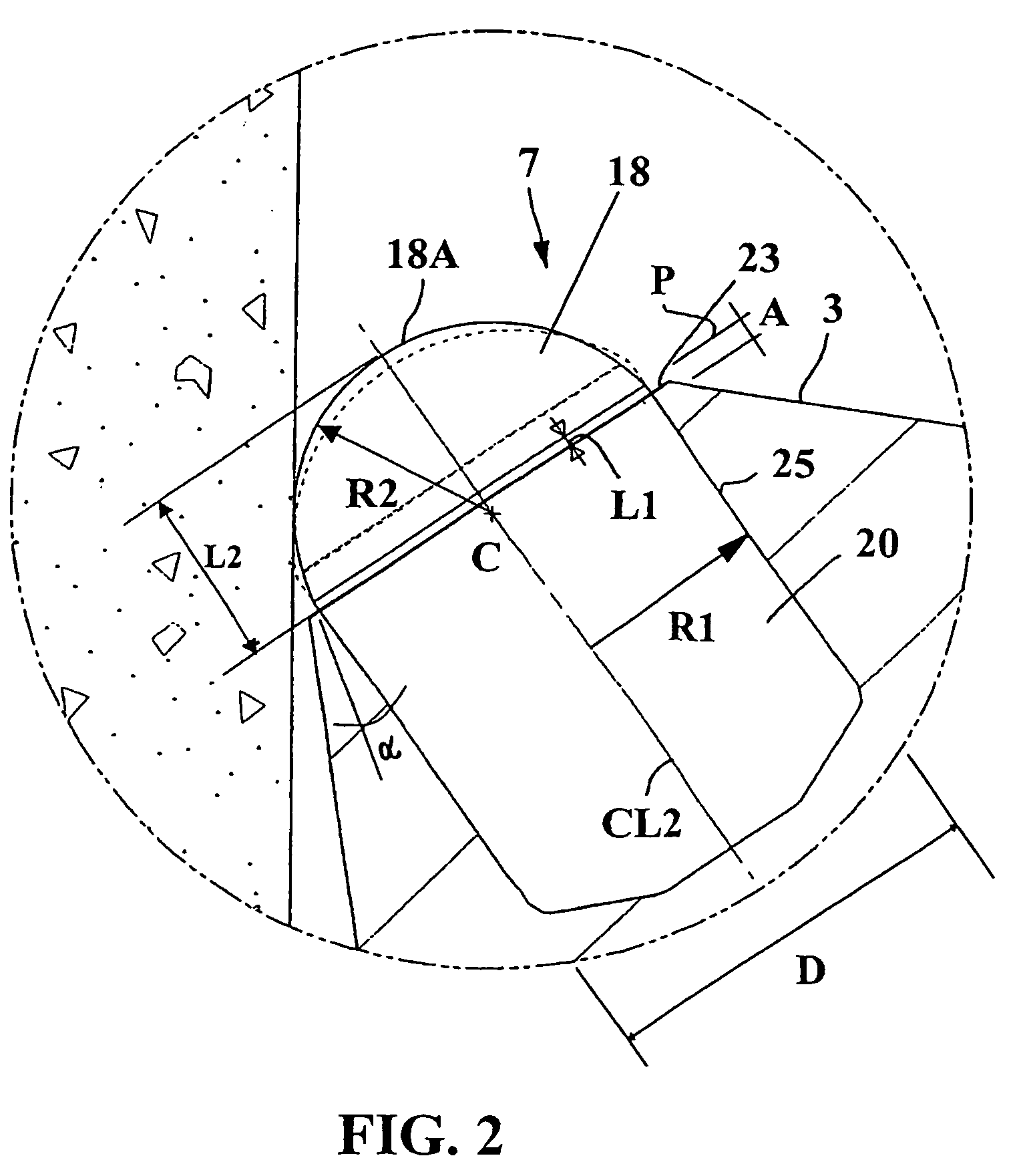 Percussion drill bit and a regrindable cemented carbide button therefor