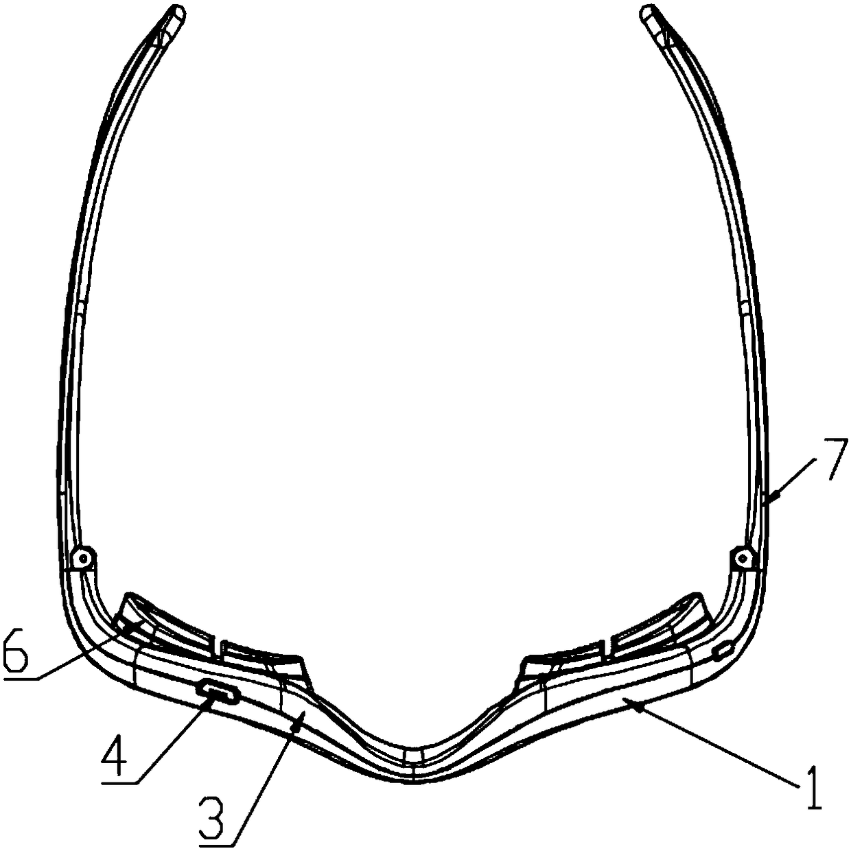 Eye patch type eye massage device