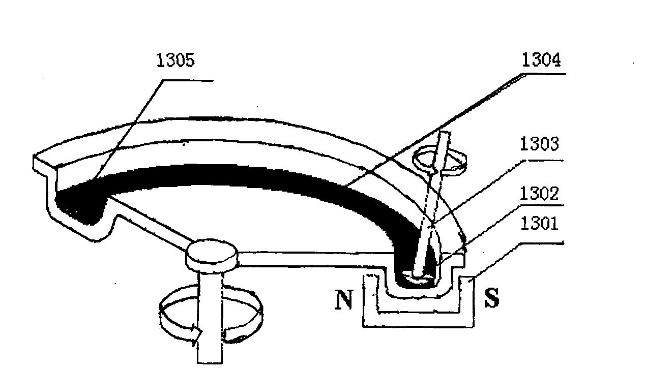 Magnetorheological finishing device for super large caliber aspheric surface optical part