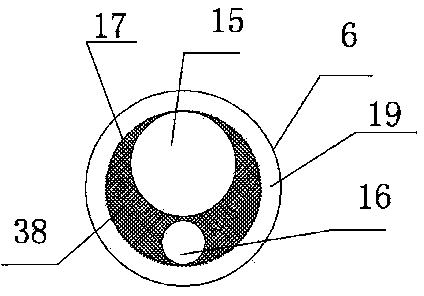 Ureter nephroscope with bendable head end