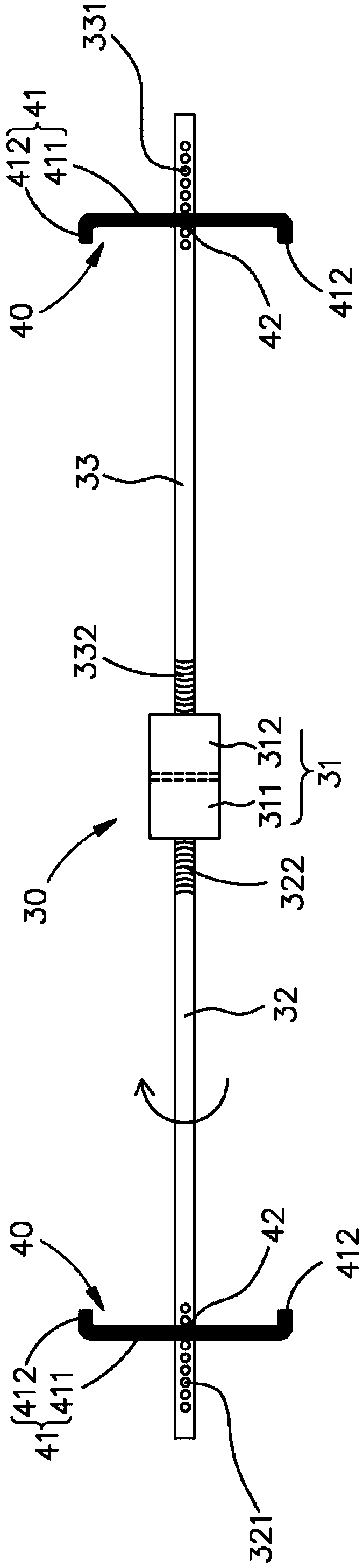 Concrete structure protective layer thickness control device and control method thereof