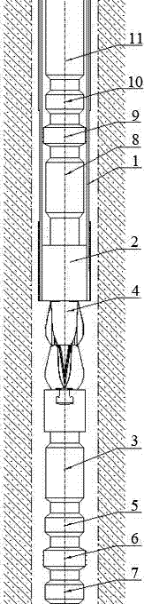 High-expansibility naked eye suspension adhering system and method