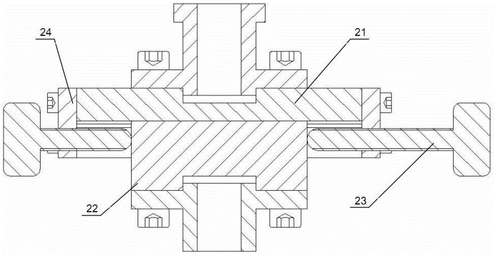 Planetary motion grinding device