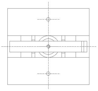 A clamping device for stress testing