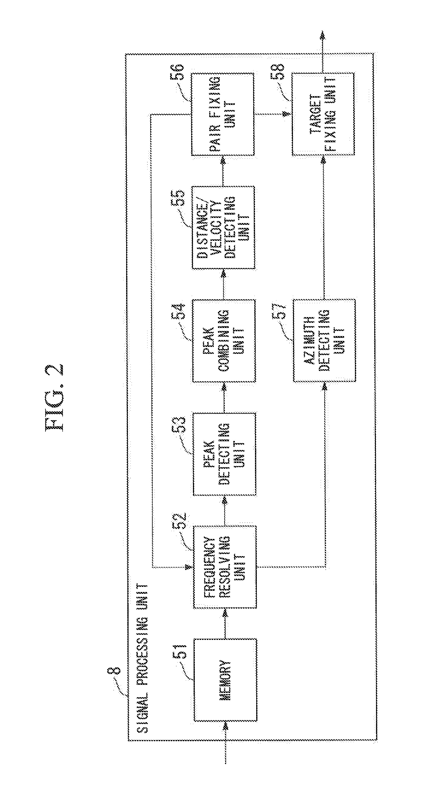 Multibeam radar apparatus for vehicle, multibeam radar method, and multibeam radar program