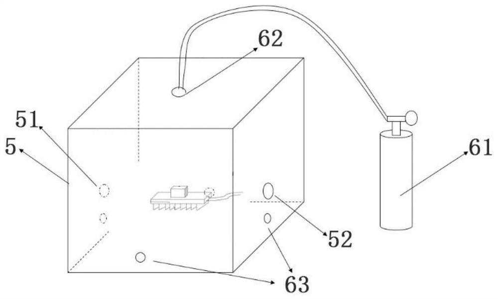 EBCMOS resolution parameter measuring device