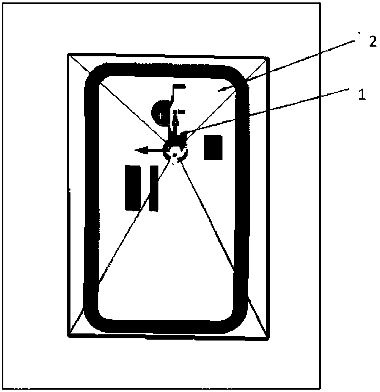 Boarding bridge automatic docking and adjusting system based on image recognition