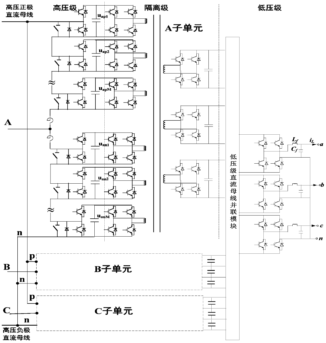 A kind of mmc-based solid-state transformer and its control method