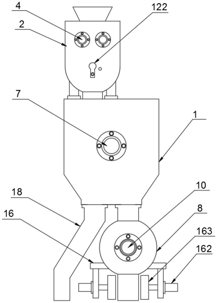 Industrial waste renewable resource recovery device