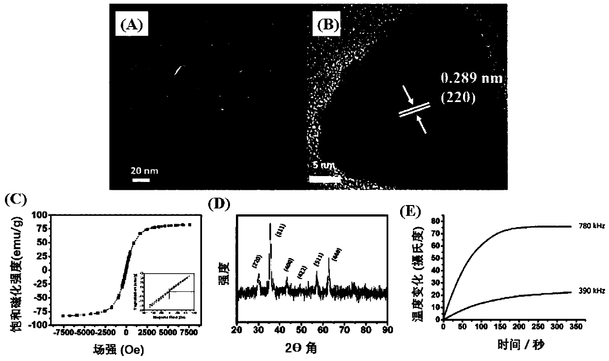 A kind of preparation method of magnetic induction hyperthermia embolization microsphere