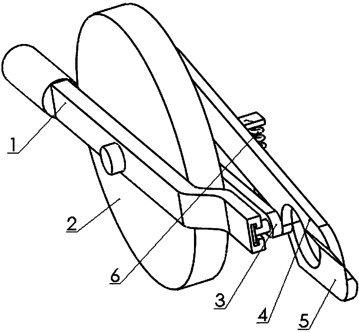 Hand-held electric pole shears