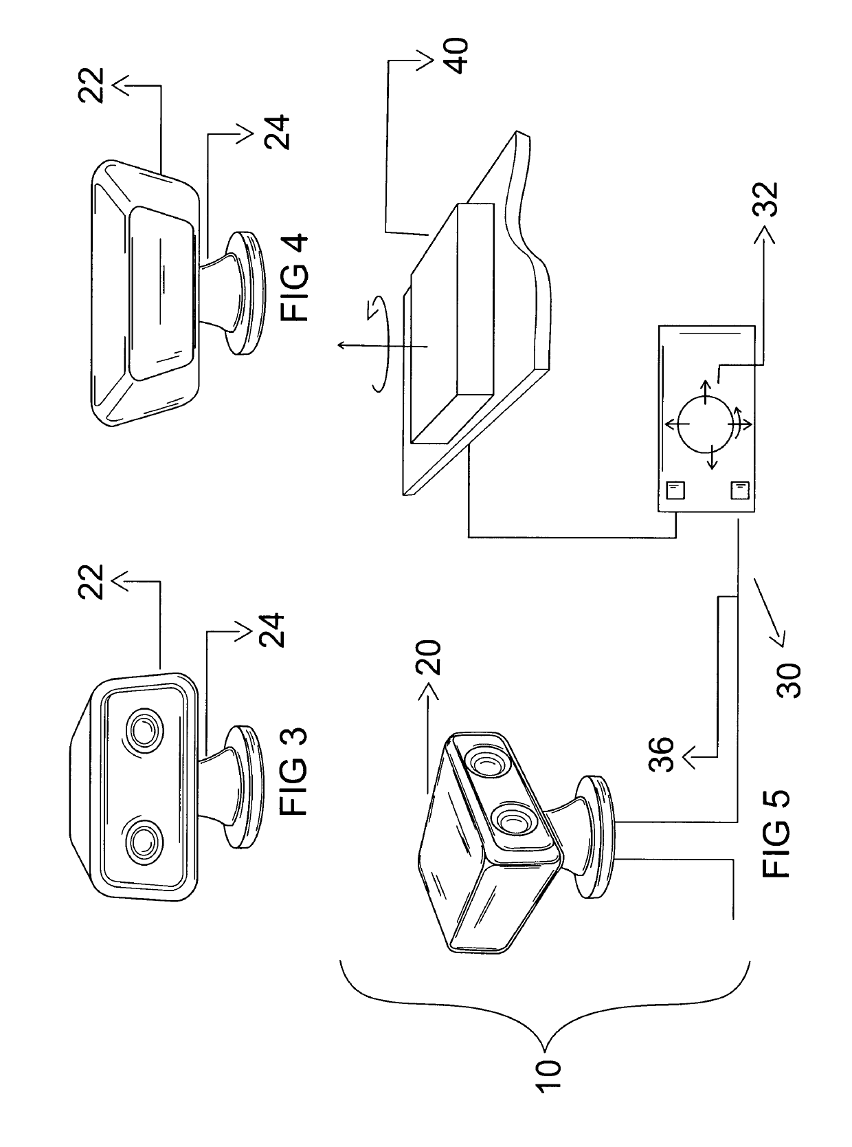 Motion stabilized spotlight