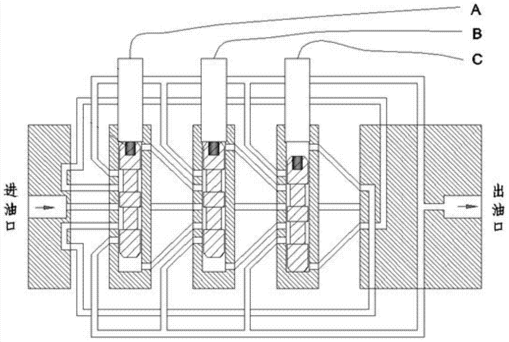 Volume measurement type concentrated oil spray lubrication system